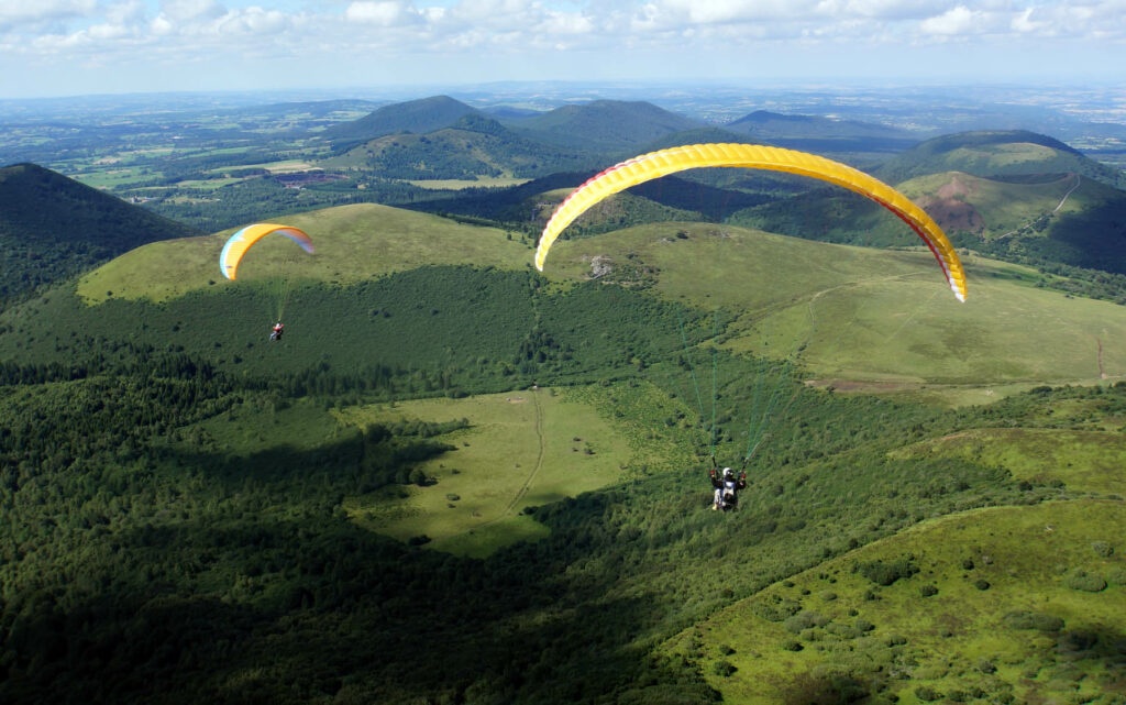 baptême parapente puy de dôme