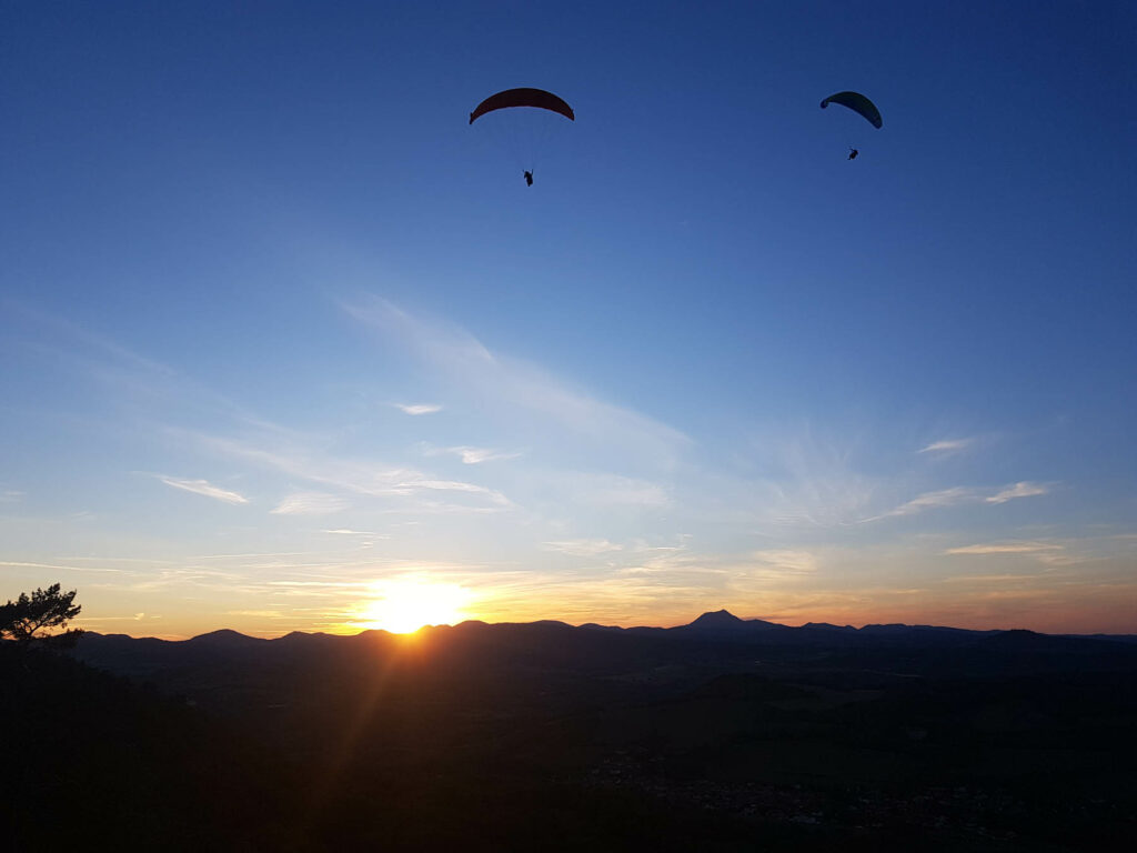 vol parapente puy de dôme