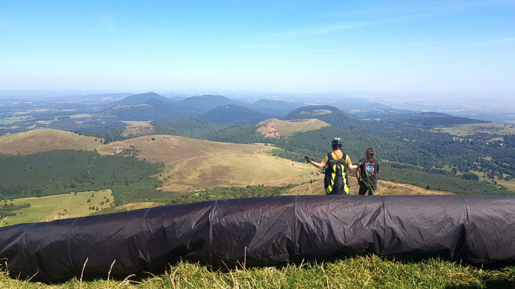 histoire parapente puy de dôme