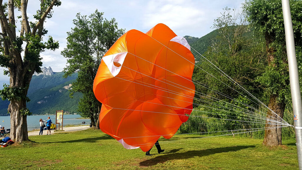 parachute de secours parapente