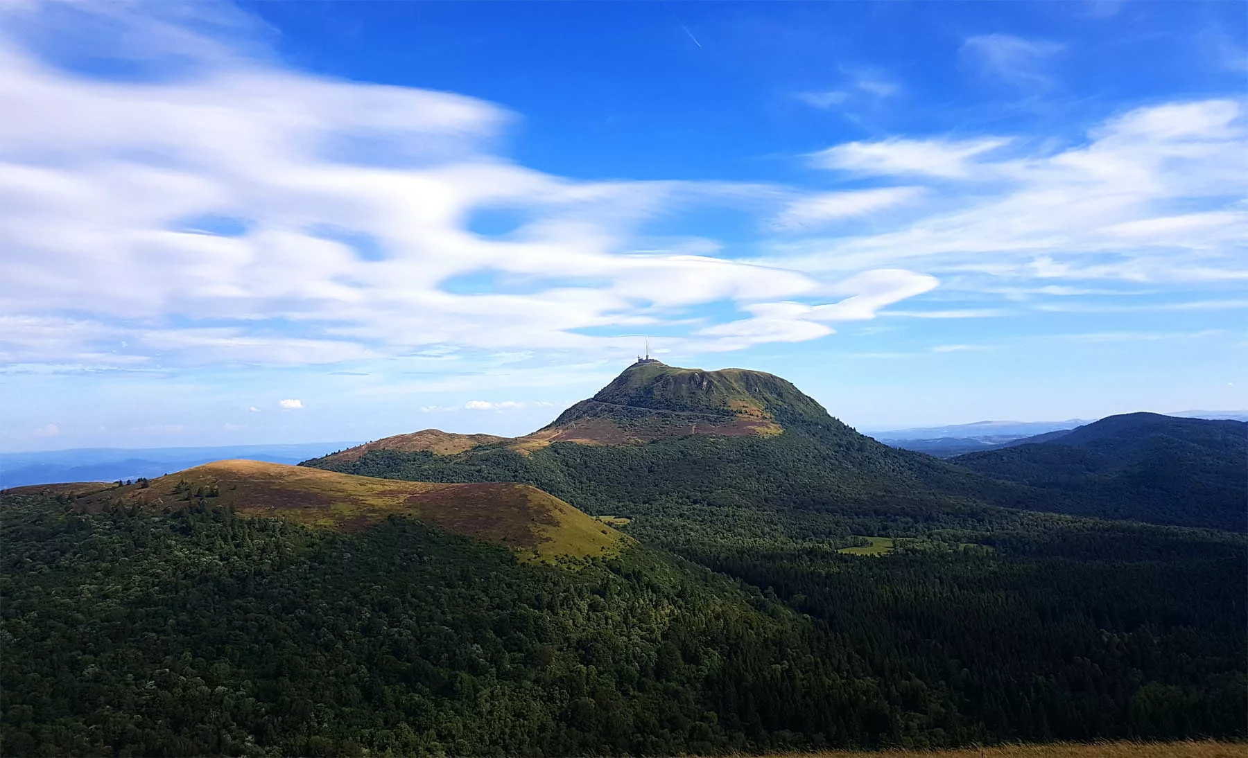 parapente au Puy de Dôme